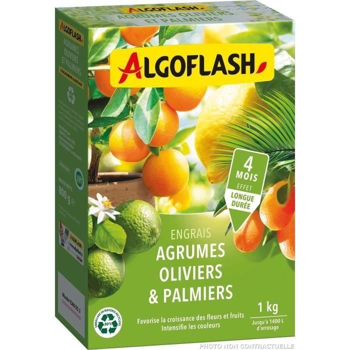Fertilizantes de cítricos, olivers y palmeras - Algoflash Naturasol - 1 kg 1 Fertilizantes de cítricos, olivers y palmeras - Algoflash Naturasol - 1 kg 1