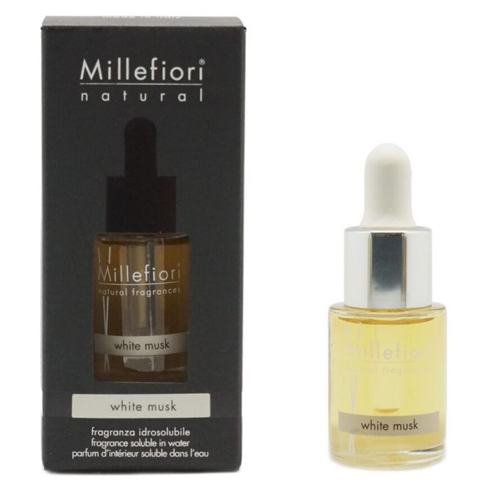 MILLEFIORI Agua perfumada Natural White Musk 15 ml para mujer