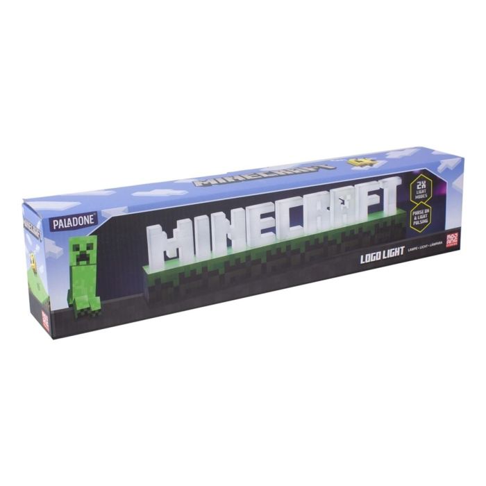 Lampara Paladone Minecraft Logo Lampara Paladone Minecraft Logo