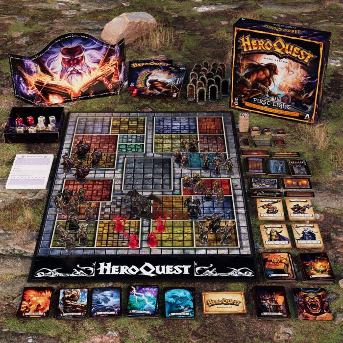 Juego mesa First Light Hero Quest español 10