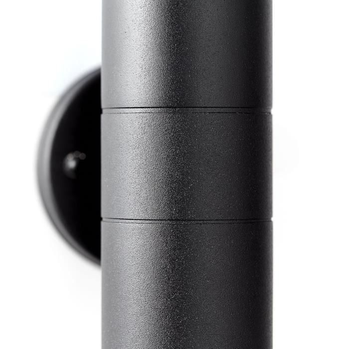 Brilliant BRI4004353346958 Jandy Aplique Descendente 2 Luces GU10 Max 18W, Negro, Bombilla no incluida 5