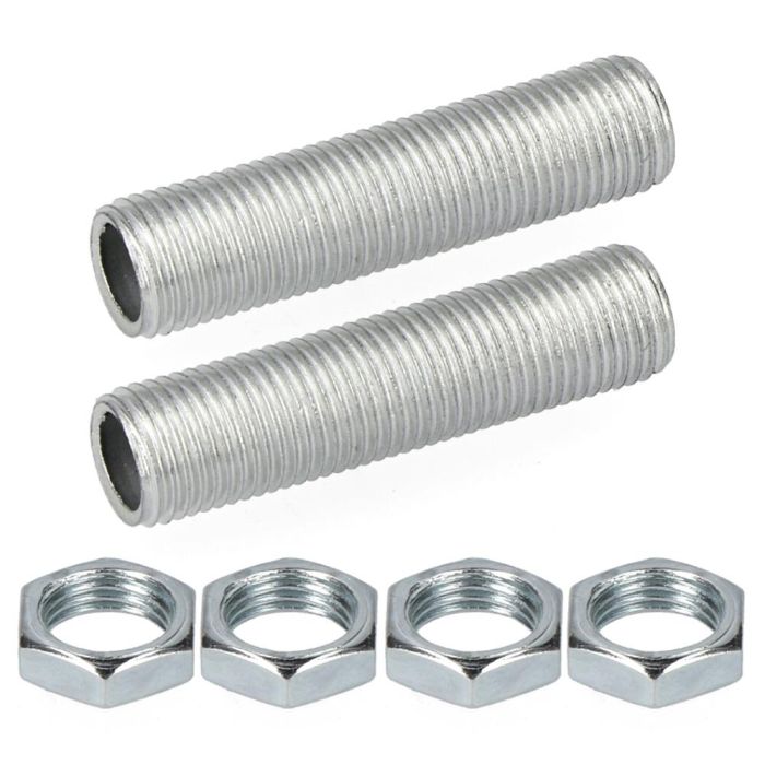 Edm Rosca y tuerca 40mm con tuerca métrica 10/100, acero, envasadas 0 Edm Rosca y tuerca 40mm con tuerca métrica 10/100, acero, envasadas 0