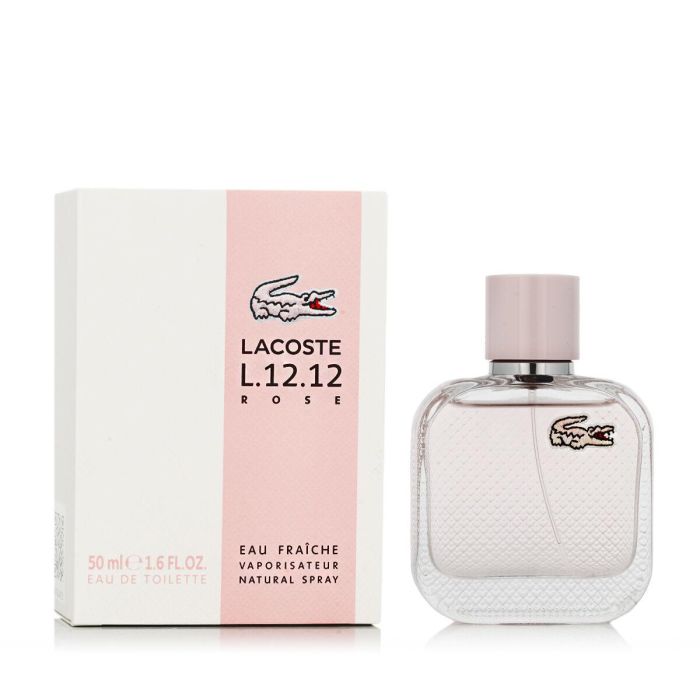Perfume Mujer Lacoste EDT L.12.12 Rose 50 ml Perfume Mujer Lacoste EDT L.12.12 Rose 50 ml