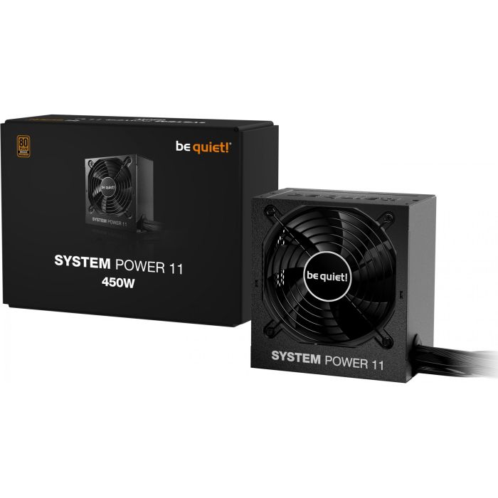 Be Quiet! SYSTEM POWER 11 450W 80 PLUS Bronze Fuente de Alimentación para PC ATX 2.92 No Modular Negra 2 Be Quiet! SYSTEM POWER 11 450W 80 PLUS Bronze Fuente de Alimentación para PC ATX 2.92 No Modular Negra 2