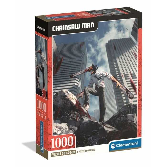 Puzzle Clementoni Chainsaw Man 1000 Piezas 12