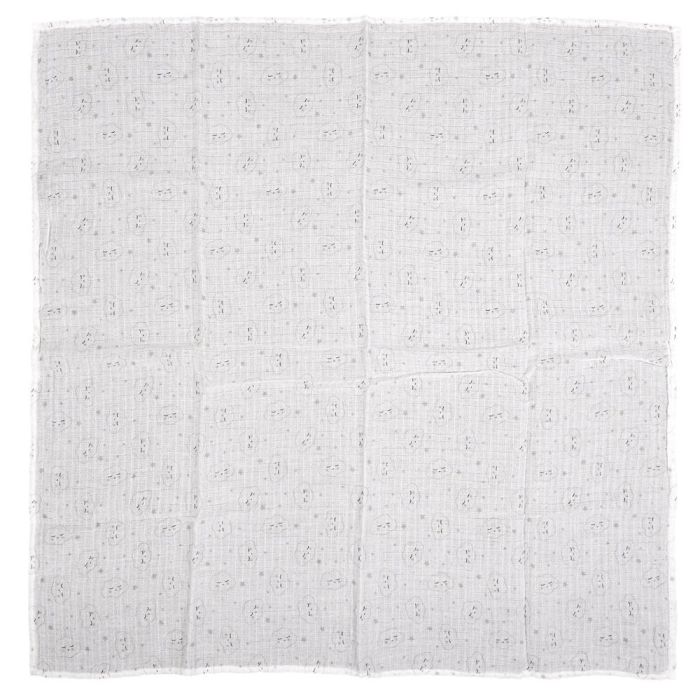 Tom et Zoe Juego de 2 Mantas para Bebé 70x70cm 100% Algodón 3 Tom et Zoe Juego de 2 Mantas para Bebé 70x70cm 100% Algodón 3