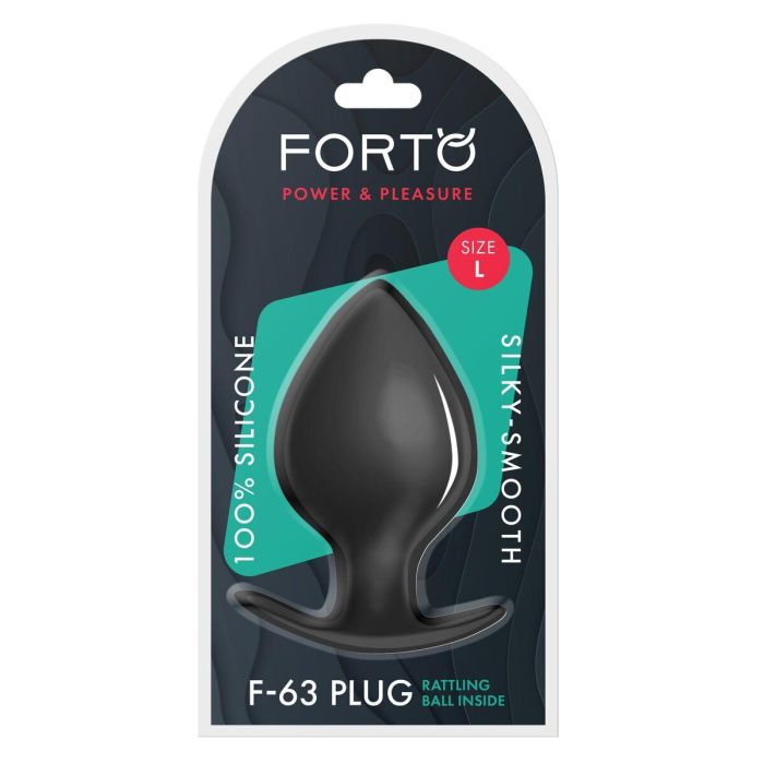 Plug Anal Forto Negro 1 Plug Anal Forto Negro 1
