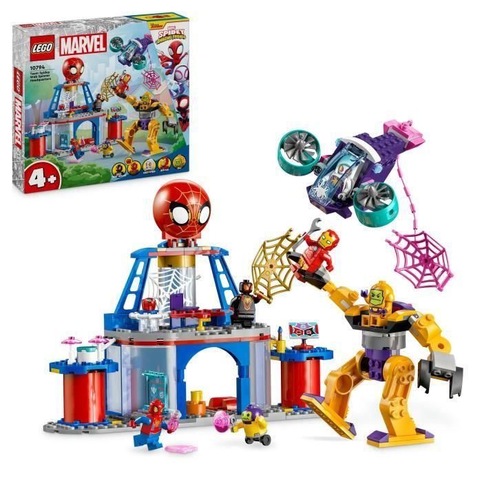 LEGO Marvel Spidey y sus increíbles amigos 10794 Sede del tirador web del equipo Spidey LEGO Marvel Spidey y sus increíbles amigos 10794 Sede del tirador web del equipo Spidey