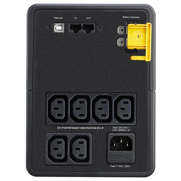 APC BX1200MI Sistema de Alimentación Ininterrumpida (UPS) Línea Interactiva 1.2 kVA 650 W 6 Salidas AC 1