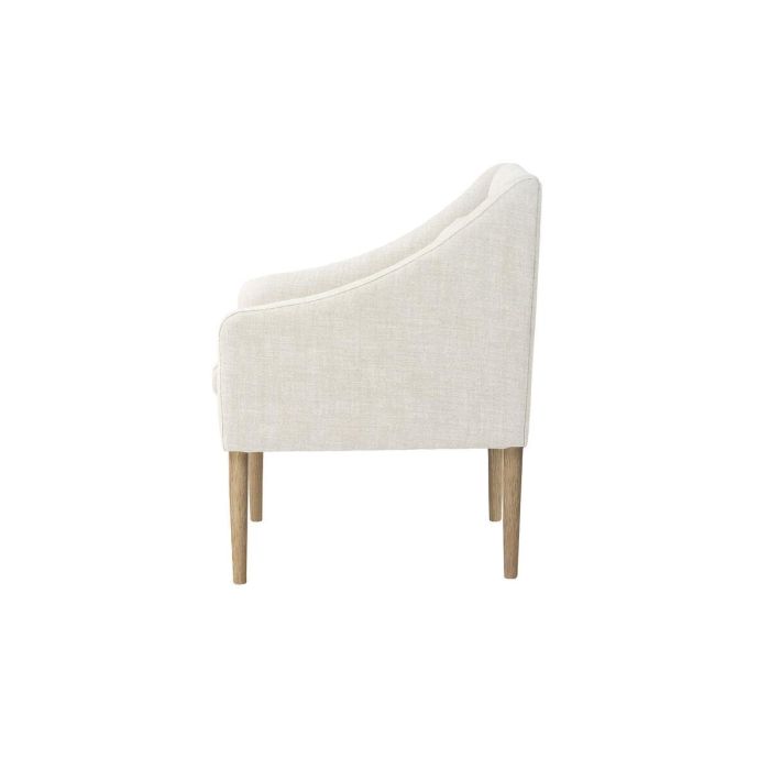 DKD Home Decor 2c24 Silla Urban Tapizada Blanco de Poliéster y Madera de Fresno - 67.5 x 86 x 61 cm 3 DKD Home Decor 2c24 Silla Urban Tapizada Blanco de Poliéster y Madera de Fresno - 67.5 x 86 x 61 cm 3