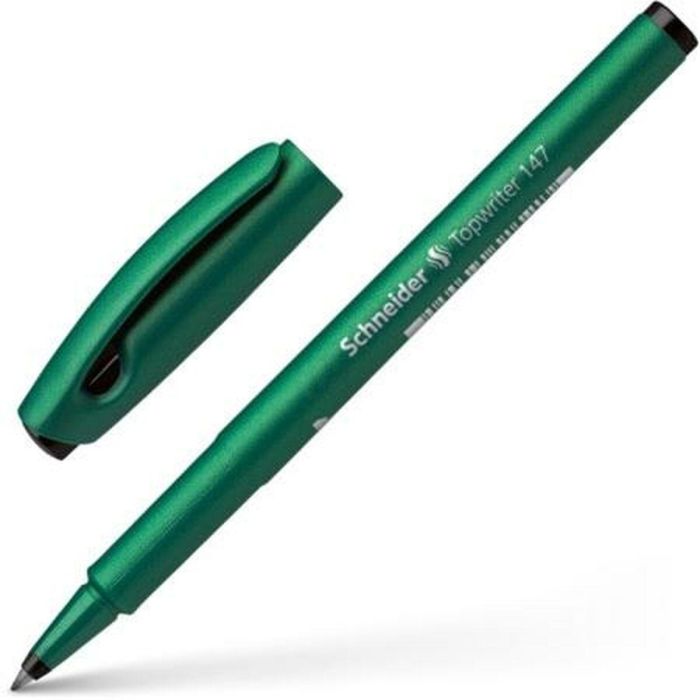Rotuladores Schneider Topwriter 147 Negro Verde (10 Unidades) 2 Rotuladores Schneider Topwriter 147 Negro Verde (10 Unidades) 2