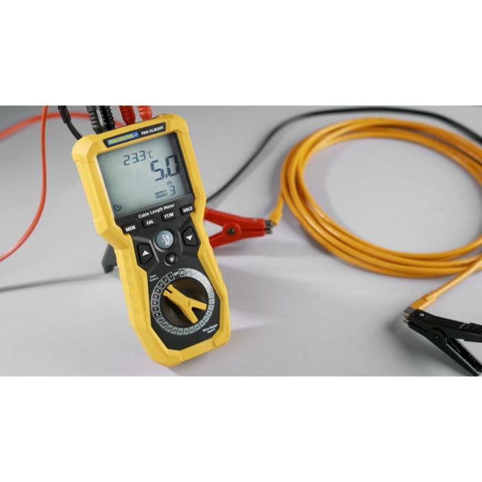 Pancontrol Medidor de Longitud de Cable KLM30R para Cables de Cobre y Aluminio 0.15-240mm² 0.1m-30km 2