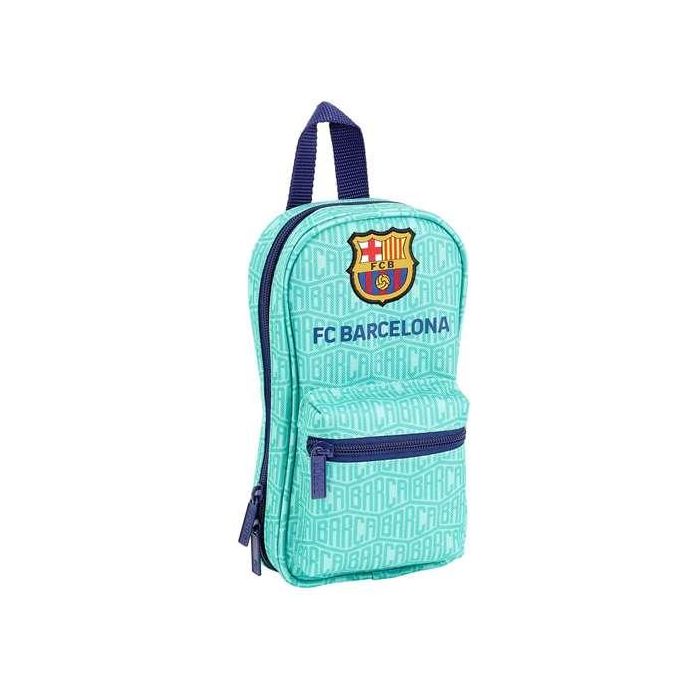 Plumier Mochila F.C. Barcelona Turquesa 12 x 23 x 5 cm Plumier Mochila F.C. Barcelona Turquesa 12 x 23 x 5 cm