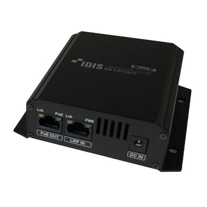 Idis Transmisor PoE de largo alcance hasta 500m Idis Transmisor PoE de largo alcance hasta 500m
