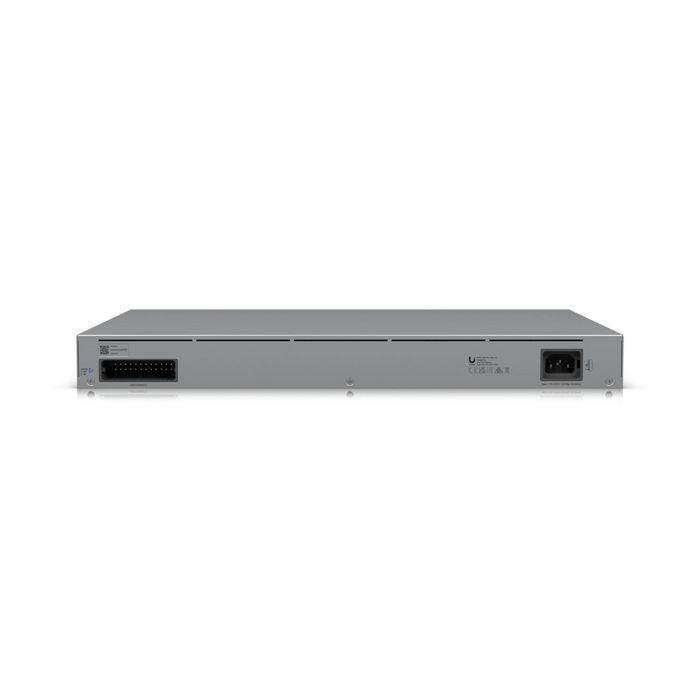 Ubiquiti 50W, 8 x 2.5 GbE RJ45, 16 x GbE RJ45, 2 x 10G SFP+, SGCC steel, 442.4 x 325 x 43.7 mm (17.4 x 12.8 x 1.7") 4 Ubiquiti 50W, 8 x 2.5 GbE RJ45, 16 x GbE RJ45, 2 x 10G SFP+, SGCC steel, 442.4 x 325 x 43.7 mm (17.4 x 12.8 x 1.7") 4