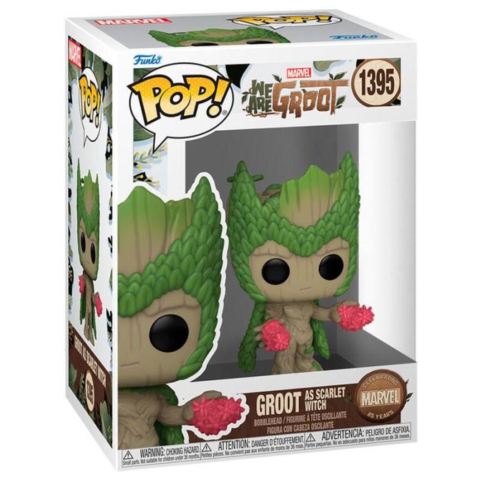 Funko Pop Marvel: We Are Groot - Bruja Escarlata, Colección 85.º Aniversario 0 Funko Pop Marvel: We Are Groot - Bruja Escarlata, Colección 85.º Aniversario 0