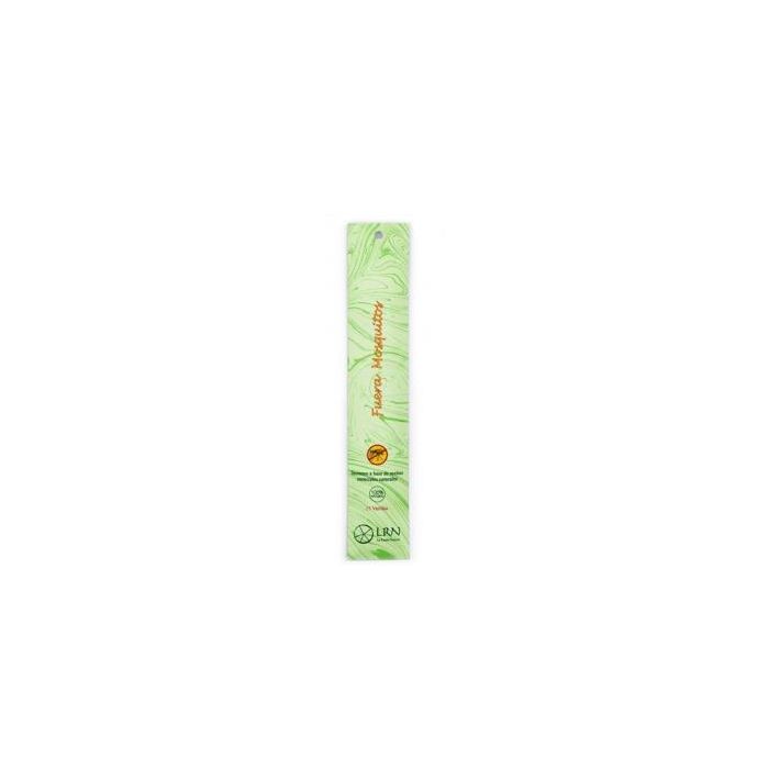 Auroshikha Incienso Natural Repelente de Mosquitos con Neem y Citronela, 15 Varillas Anti-Picaduras