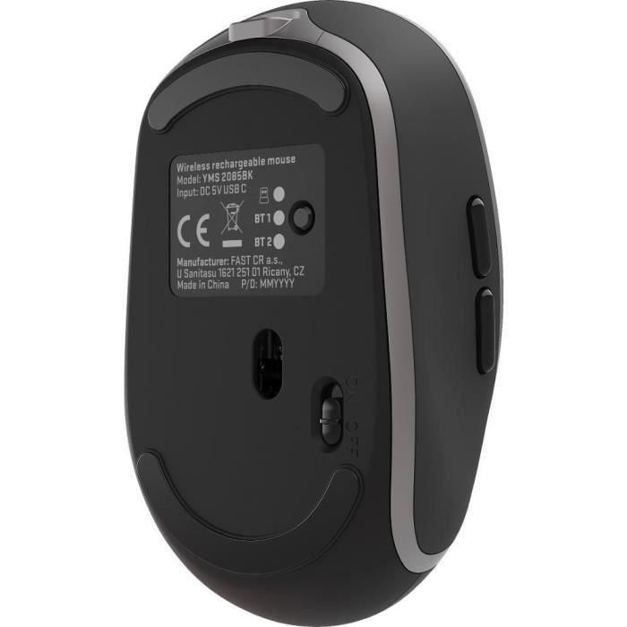 Yenkee YMS 2085BK Ratón Inalámbrico Recargable 5 Yenkee YMS 2085BK Ratón Inalámbrico Recargable 5