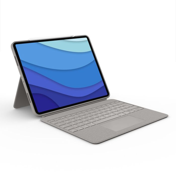 Logitech Combo Touch para iPad Pro 12.9 pulgadas (5ª generación) - Sand