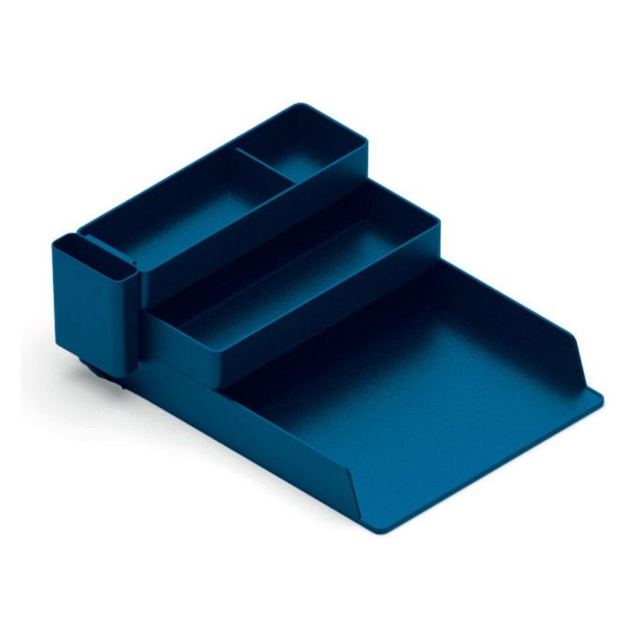 Bandeja Sobremesa Plastico Q-Connect Organizador De Escritorio Con 4 Departamentos Color Azul 0 Bandeja Sobremesa Plastico Q-Connect Organizador De Escritorio Con 4 Departamentos Color Azul 0