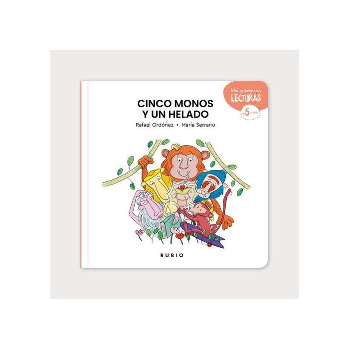Cuento Rubio 200X200 5 Monos Y 1 Helado (+5 Años)