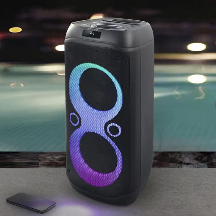Altavoz Bluetooth Portátil Muse Negro 600 W 5 Altavoz Bluetooth Portátil Muse Negro 600 W 5