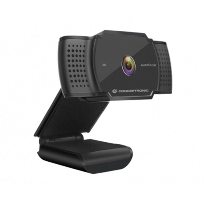 Conceptronic Webcam 2K Amdis02B 5Mp USB con micrófono, enfoque automático y cubierta de privacidad 0 Conceptronic Webcam 2K Amdis02B 5Mp USB con micrófono, enfoque automático y cubierta de privacidad 0