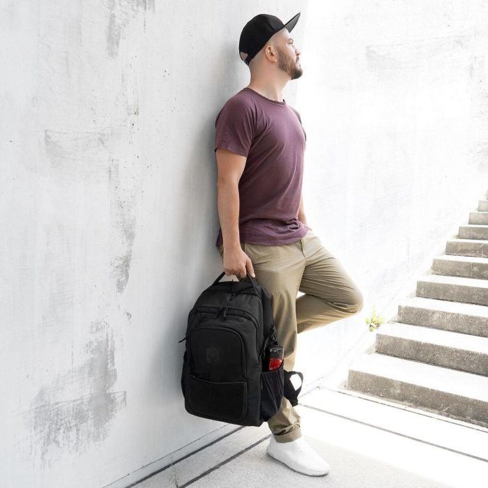 Mochila para Portátil Caturix CTRX-12 Negro 8 Mochila para Portátil Caturix CTRX-12 Negro 8