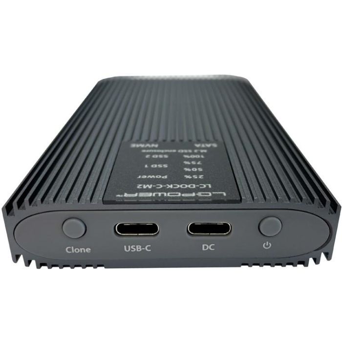 D LC-Power NVMe/SATA SSD M.2 USB-C 4 D LC-Power NVMe/SATA SSD M.2 USB-C 4