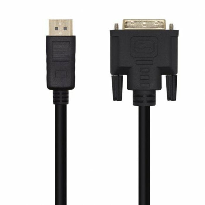 AISENS - CABLE CONVERSOR DISPLAYPORT A DVI, DP/M-DVI/M, NEGRO, 3.0M 2 AISENS - CABLE CONVERSOR DISPLAYPORT A DVI, DP/M-DVI/M, NEGRO, 3.0M 2