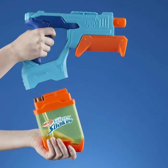Hasbro Nerf Super Soaker Pack Doble Lanzadores de Agua Dunk-Fill para Niños 4