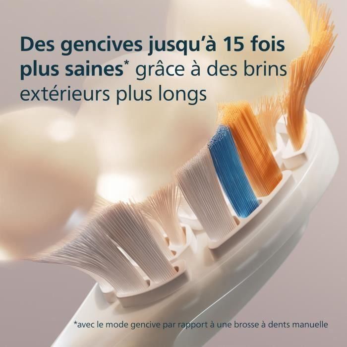 Pack de 4 cabezales de cepillo - PHILIPS - HX9094/87 - A3 blanco 5