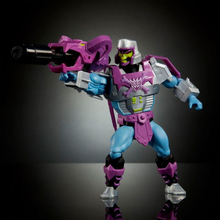 Figura Armor Skeletor Megatron Transformers Masters of the Universe 14cm 3