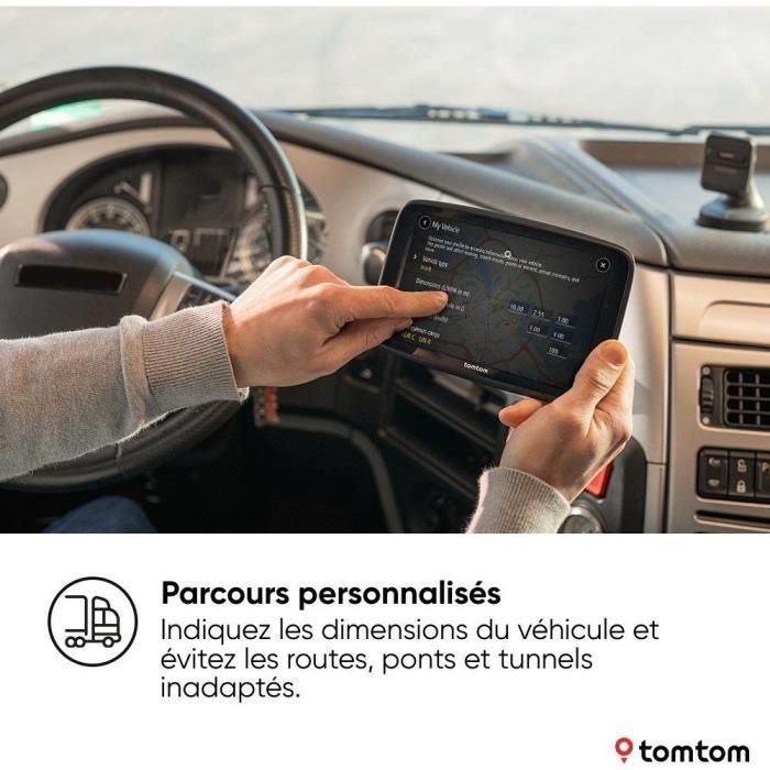 GPS para vehículos pesados - TOM TOM - GO Expert Plus - Pantalla HD 6 - Planificación de rutas para vehículos grandes - Mapas del mundo 4 GPS para vehículos pesados - TOM TOM - GO Expert Plus - Pantalla HD 6 - Planificación de rutas para vehículos grandes - Mapas del mundo 4