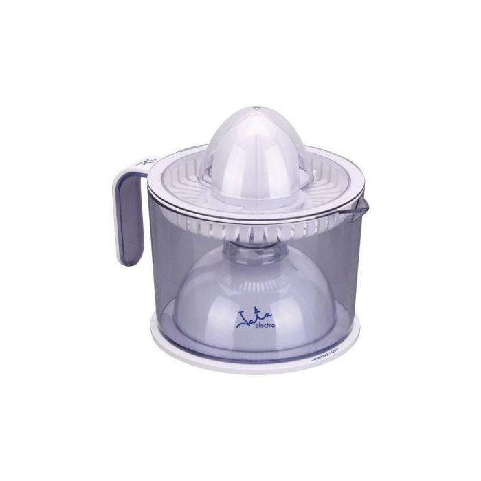 EXPRIMIDOR JATA EX605 - 40W - ROTACIÓN BIDIRECCIONAL - 2 CONOS - DEPOSITO CON ASA - DESMONTABLE EXPRIMIDOR JATA EX605 - 40W - ROTACIÓN BIDIRECCIONAL - 2 CONOS - DEPOSITO CON ASA - DESMONTABLE