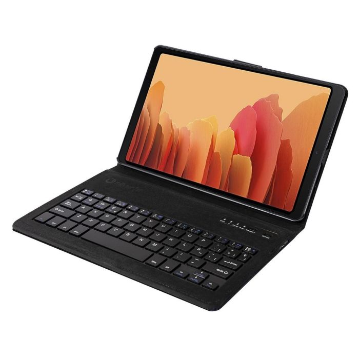 Funda para Tablet y Teclado Silver HT Galaxy Tab A8 2 Funda para Tablet y Teclado Silver HT Galaxy Tab A8 2