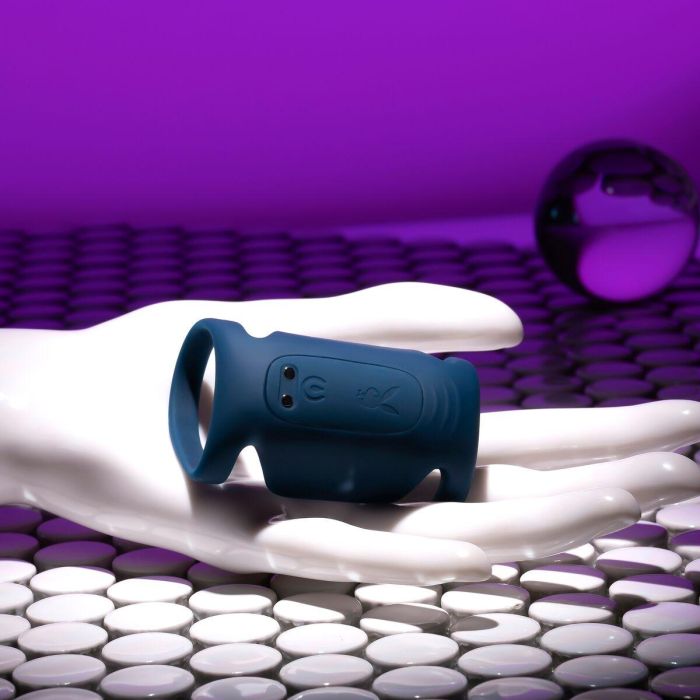 Anillo Vibrador Evolved Playboy Azul 11 Anillo Vibrador Evolved Playboy Azul 11
