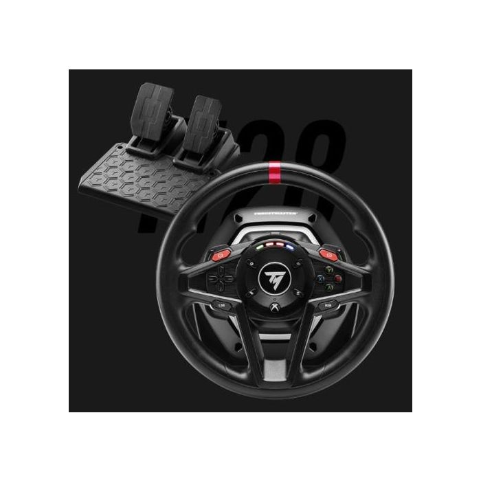 Thrustmaster Volante + Pedales T128 para PS5/PS4/PC con Force Feedback HYBRID DRIVE - 4160781 2 Thrustmaster Volante + Pedales T128 para PS5/PS4/PC con Force Feedback HYBRID DRIVE - 4160781 2