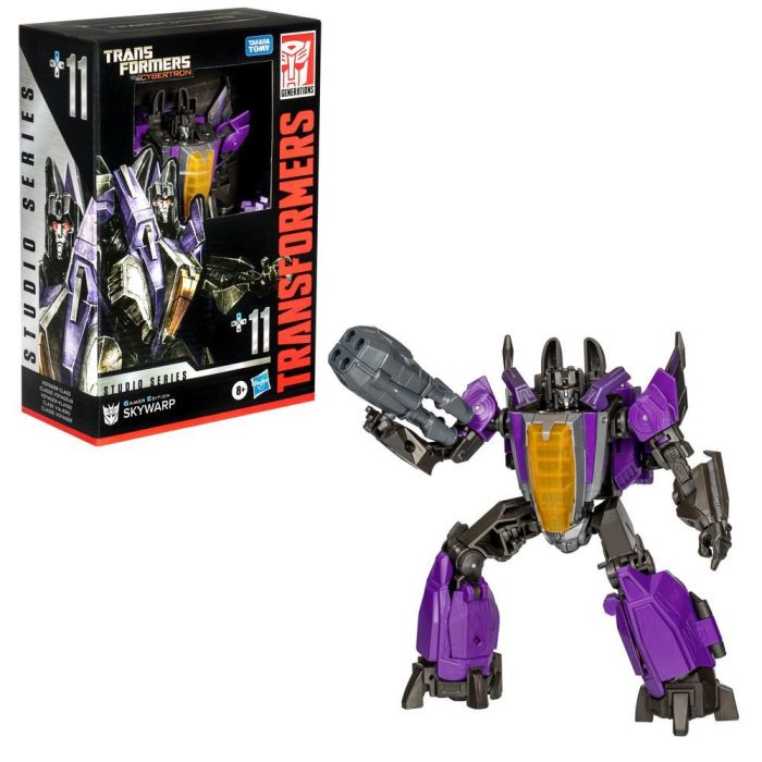 Figura Hasbro Transformers Cybertron Skywarp Studio Figura Hasbro Transformers Cybertron Skywarp Studio