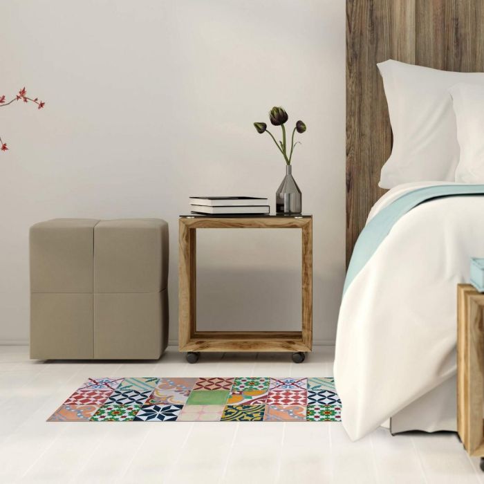 Alfombra Stor Planet Multicolor Mosaico 100 % PVC (50 x 110 cm) 4 Alfombra Stor Planet Multicolor Mosaico 100 % PVC (50 x 110 cm) 4