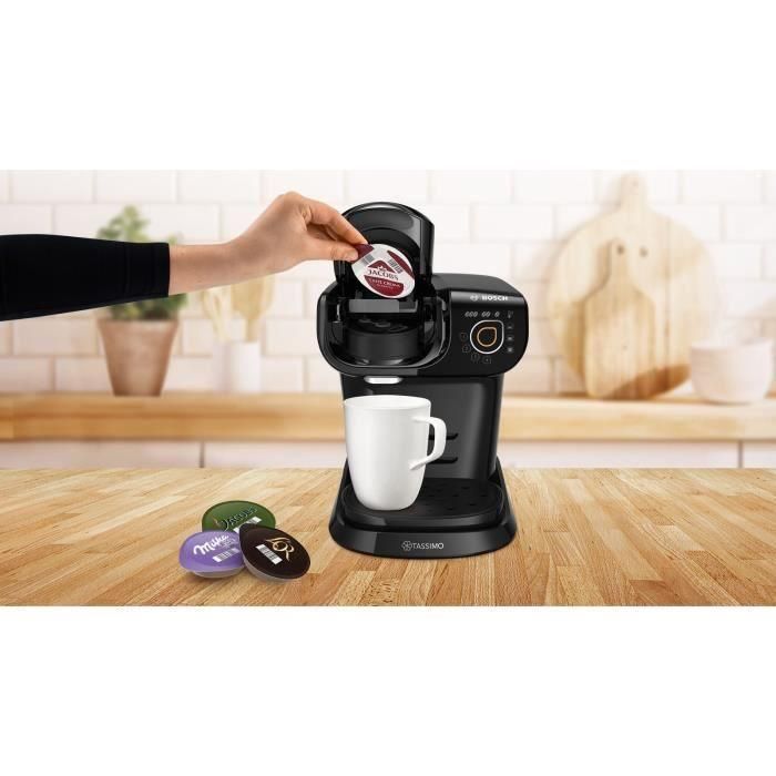 BOSCH - TASSIMO - TAS6502 - Cafetera multi-bebida - negro 3