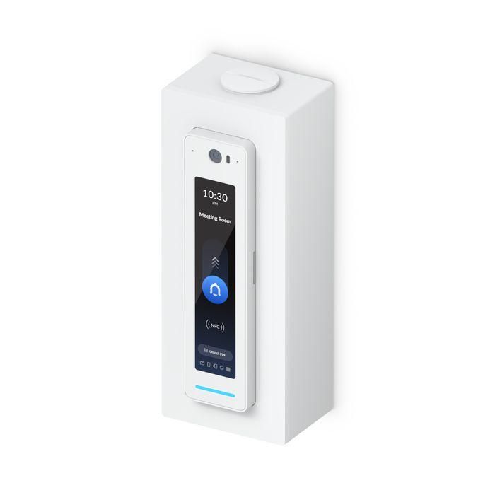 Ubiquiti Reader Pro Junction Box, for UA-G2-Pro, UVC-G4 Doorbell Pro PoE Kit, Wall, VESA mount, white, polycarbonate, sponge, rubber, 180 g (6.3 oz), Ubiquiti Reader Pro Junction Box, for UA-G2-Pro, UVC-G4 Doorbell Pro PoE Kit, Wall, VESA mount, white, polycarbonate, sponge, rubber, 180 g (6.3 oz),