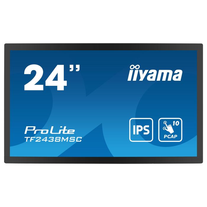 IIYAMA TF2438MSC-B1 60.5cm (23.8") 1920x1080 Full HD LED IPS 5ms 16:9 Táctil 10Ptos Capacitivo 600cd/m² 1000:1 178° Negro IIYAMA TF2438MSC-B1 60.5cm (23.8") 1920x1080 Full HD LED IPS 5ms 16:9 Táctil 10Ptos Capacitivo 600cd/m² 1000:1 178° Negro