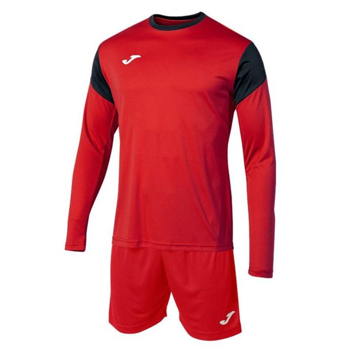 Conjunto Deportivo para Adultos Joma Sport Phoenix Gk Negro Rojo Portero 0 Conjunto Deportivo para Adultos Joma Sport Phoenix Gk Negro Rojo Portero 0