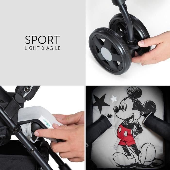 Hauck Cochecito Deportivo Plegable Disney Mickey 2