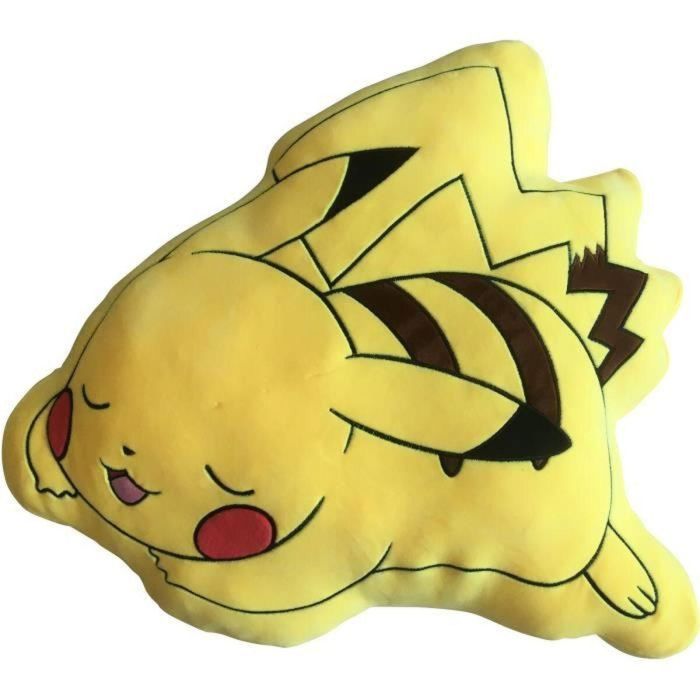 Pokemon Cojín 3D Premium POK3700891706704 Pikachu tumbado Microfibra 50 cm 0 Pokemon Cojín 3D Premium POK3700891706704 Pikachu tumbado Microfibra 50 cm 0