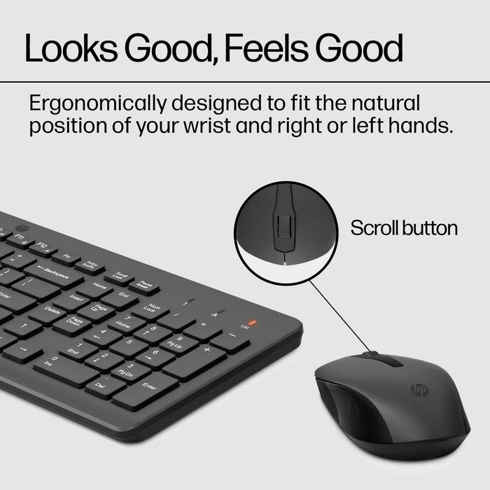 HP 330 Wireless Mouse and Keyboard Combination 5 HP 330 Wireless Mouse and Keyboard Combination 5