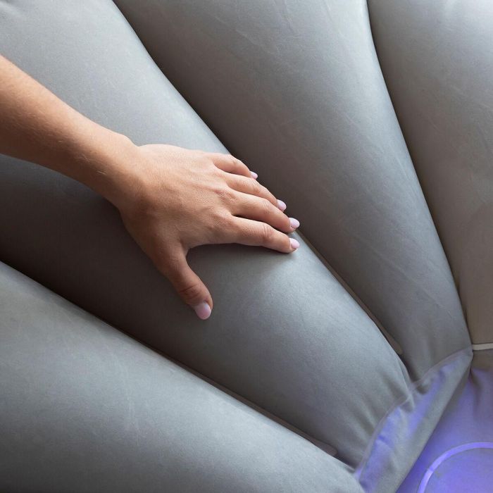 Sillón Hinchable con LED Multicolor y Mando Chight InnovaGoods 8 Sillón Hinchable con LED Multicolor y Mando Chight InnovaGoods 8