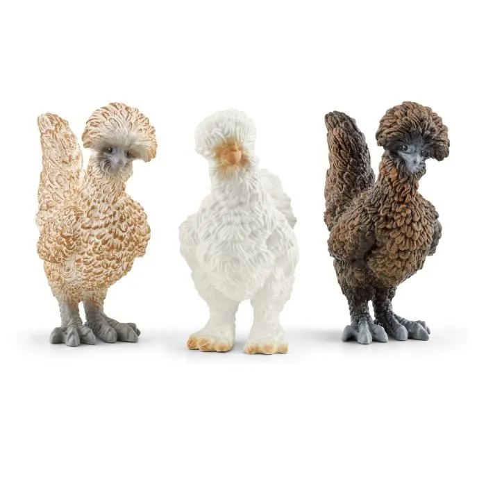 Schleich 42574 - Chicken Trio - Rango mundial agrícola 1