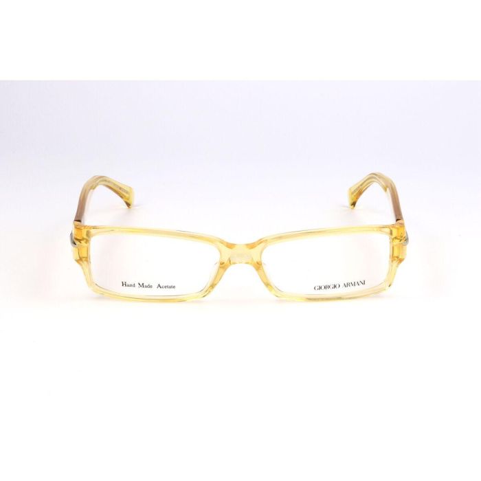 Montura de Gafas Hombre Armani GA713FRF Amarillo Ø 53 mm